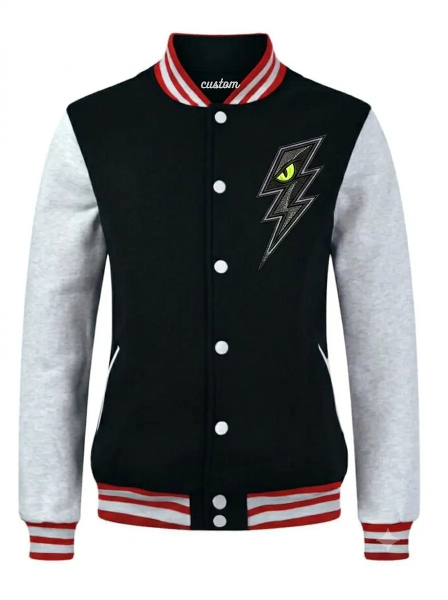 Dynamic Voltage Motion Baseball Button Jacket