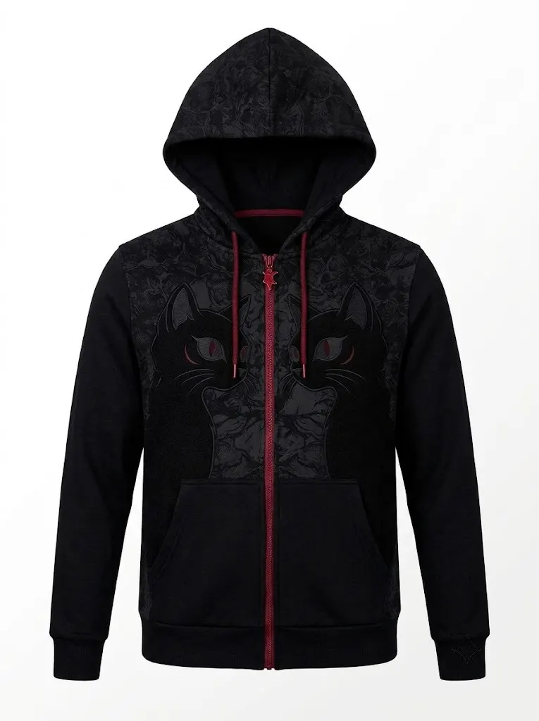 Dynamic Voltage Motion Abstract Hoodie